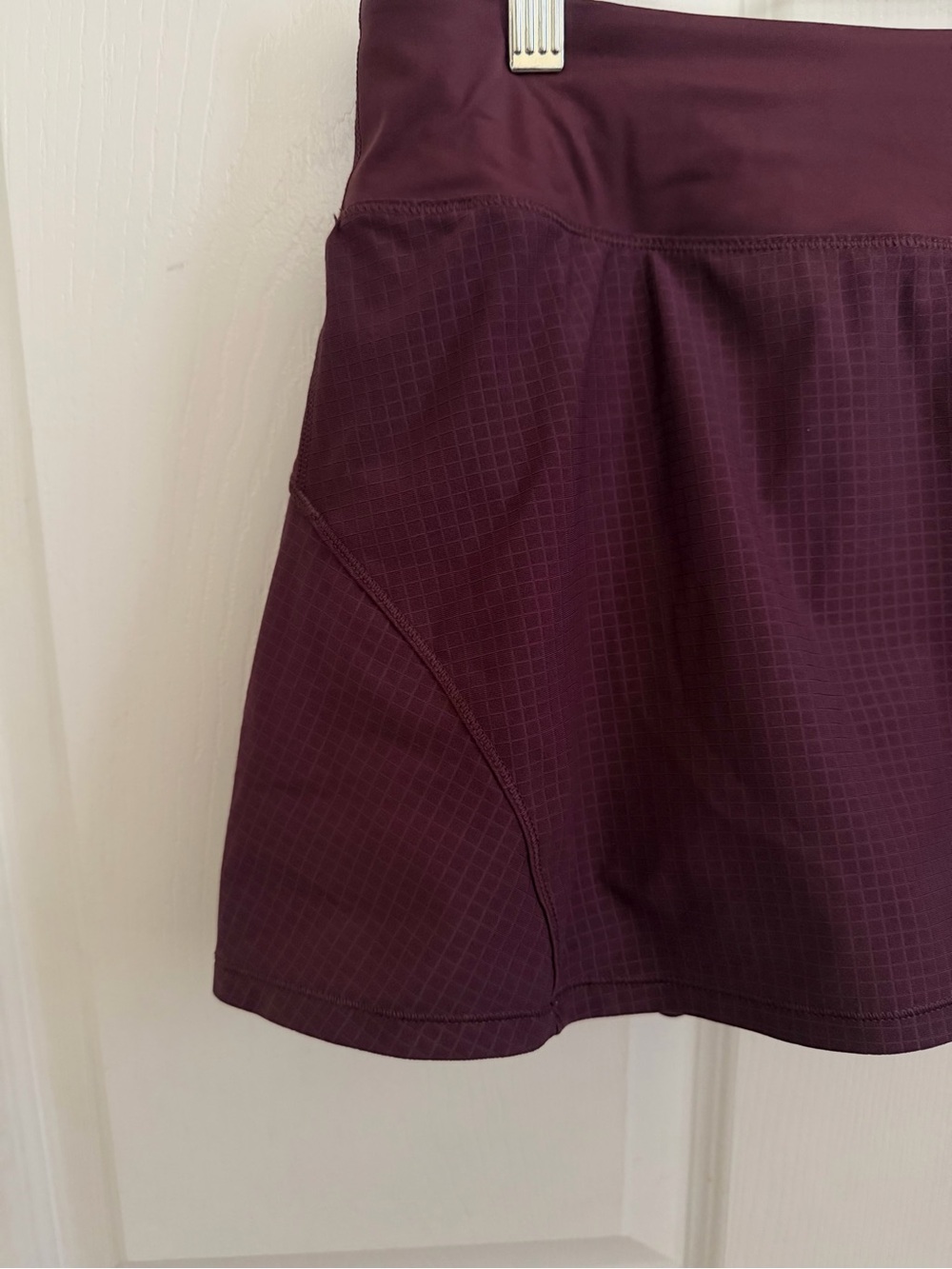 5 for $25! CRZ YOGA Plum Circle Skater Skort - Picture 2 of 4